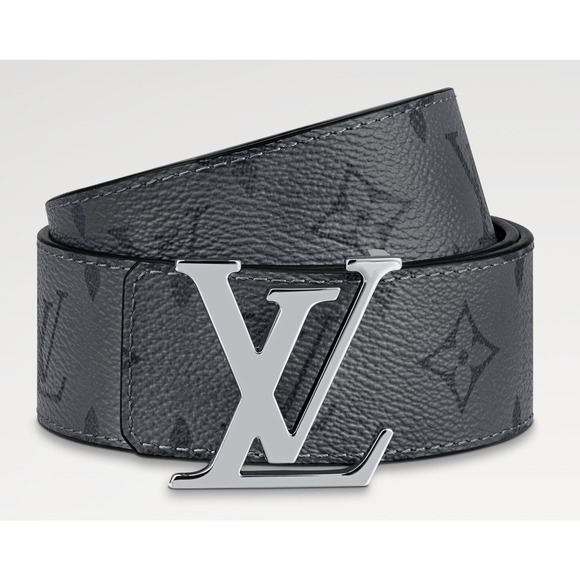 Louis Vuitton LV Initiales 40mm Reversible Belt Monogram Eclipse Reverse Logo 90